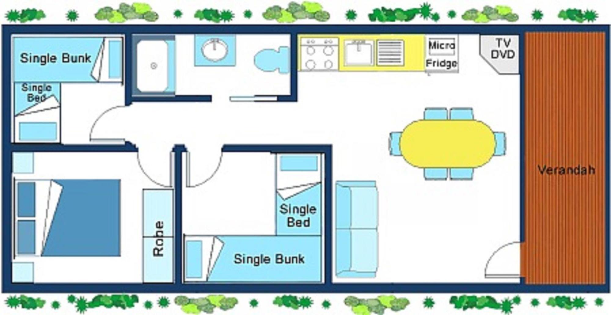 Hamilton Caravan Park Quarto foto